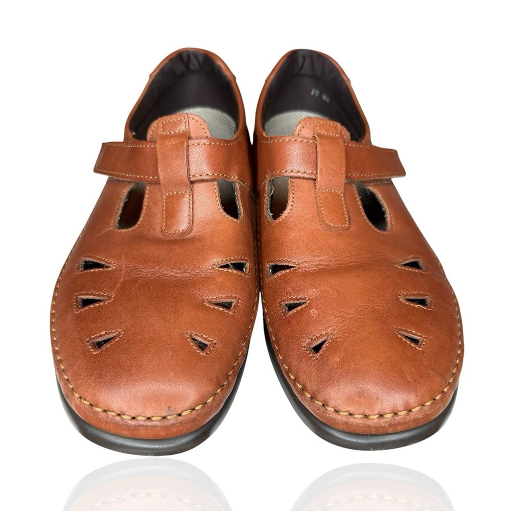 SAS Tripad Roamer Comfort Loafers 10 WW Extra Wide Leather Orthopedic‎ Shoes - Picture 4 of 11